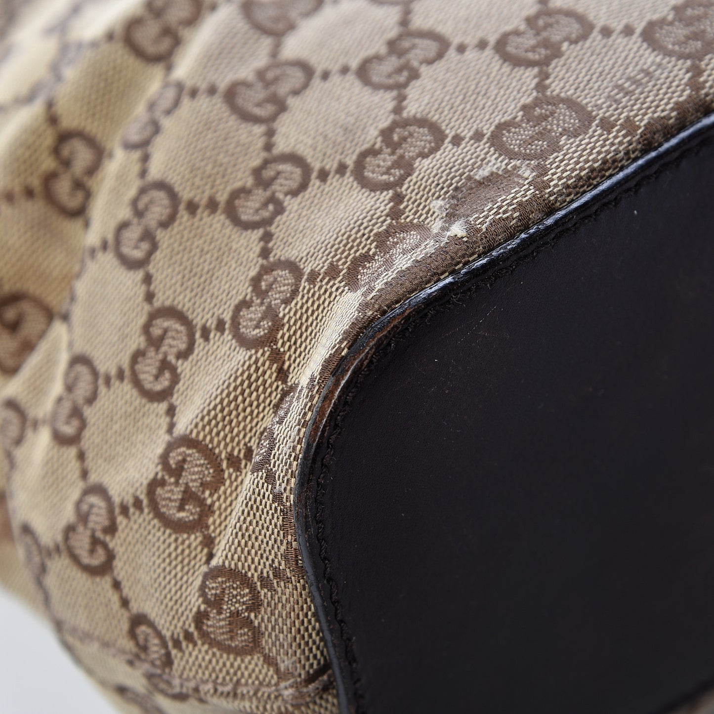 Monogram Hobo Dark Brown