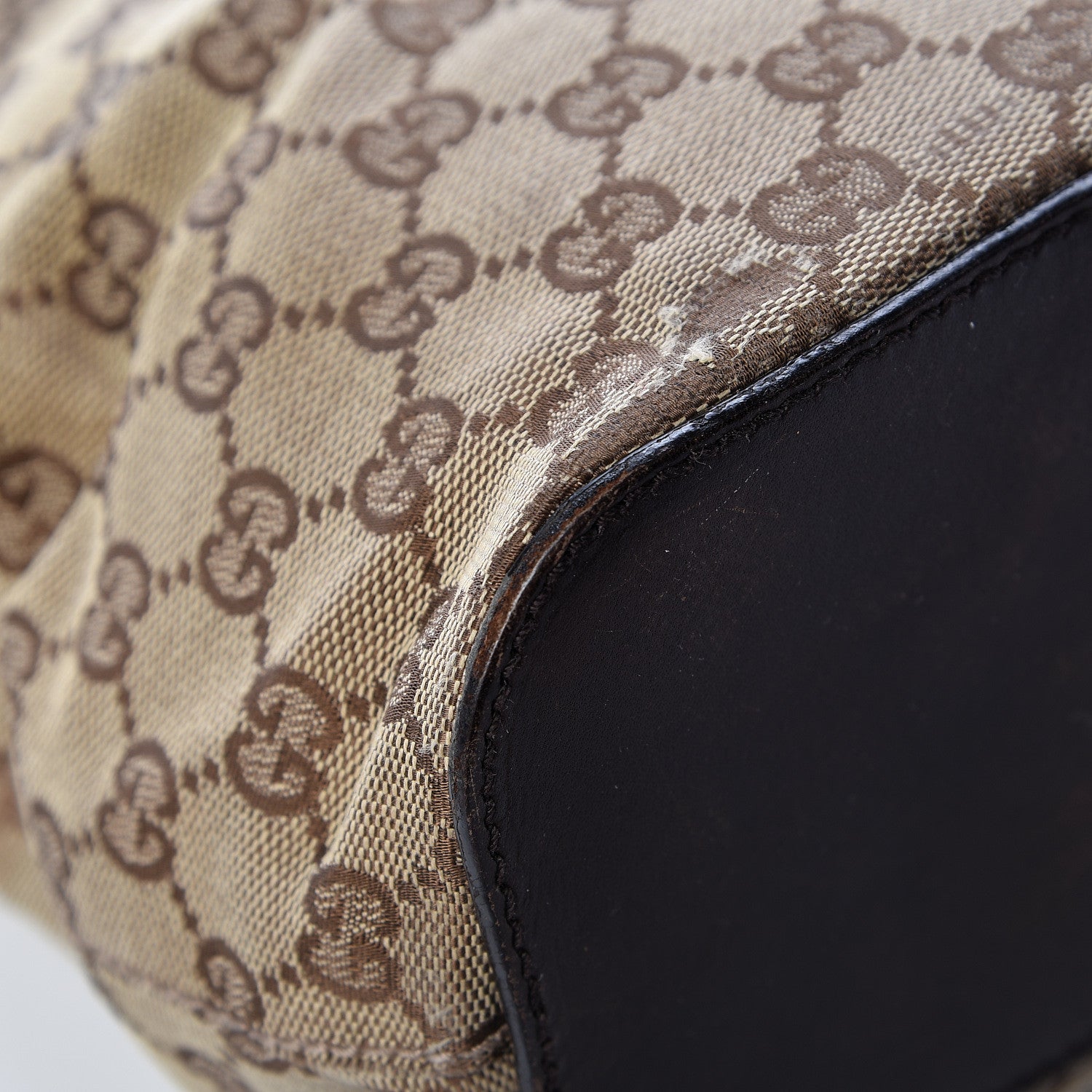 Gucci Monogram Hobo Dark Brown 8 of 19