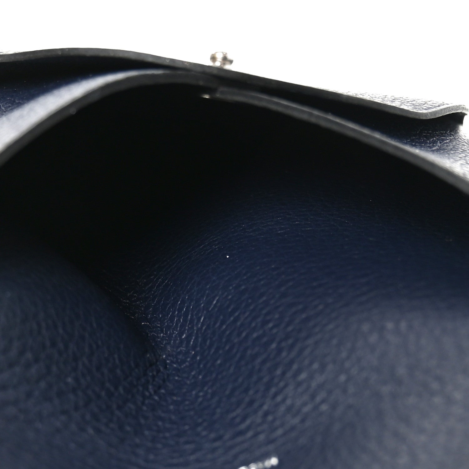 Hermes Evercolor Bastia Coin Purse Bleu Nuit 5 of 7