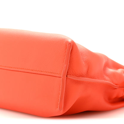 Loewe Nappa Calfskin Mini Flamenco Knot Clutch Sunrise Orange 10 of 12