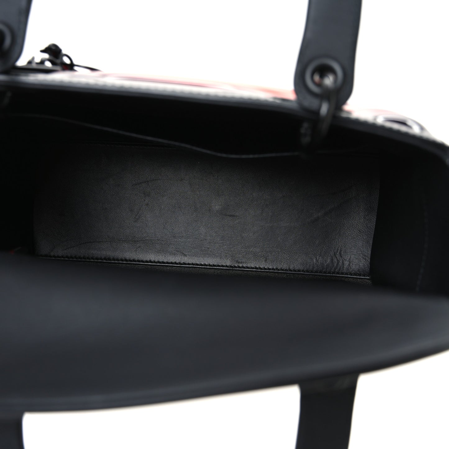 Ultra Matte Calfskin PVC Medium Kohei Nawa Lady Art Red