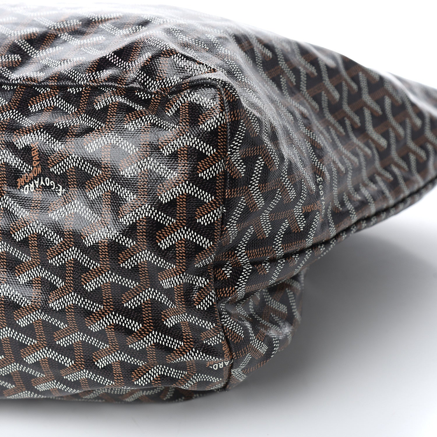 Goyard Goyardine Saint Louis GM Black Gold 12 of 14