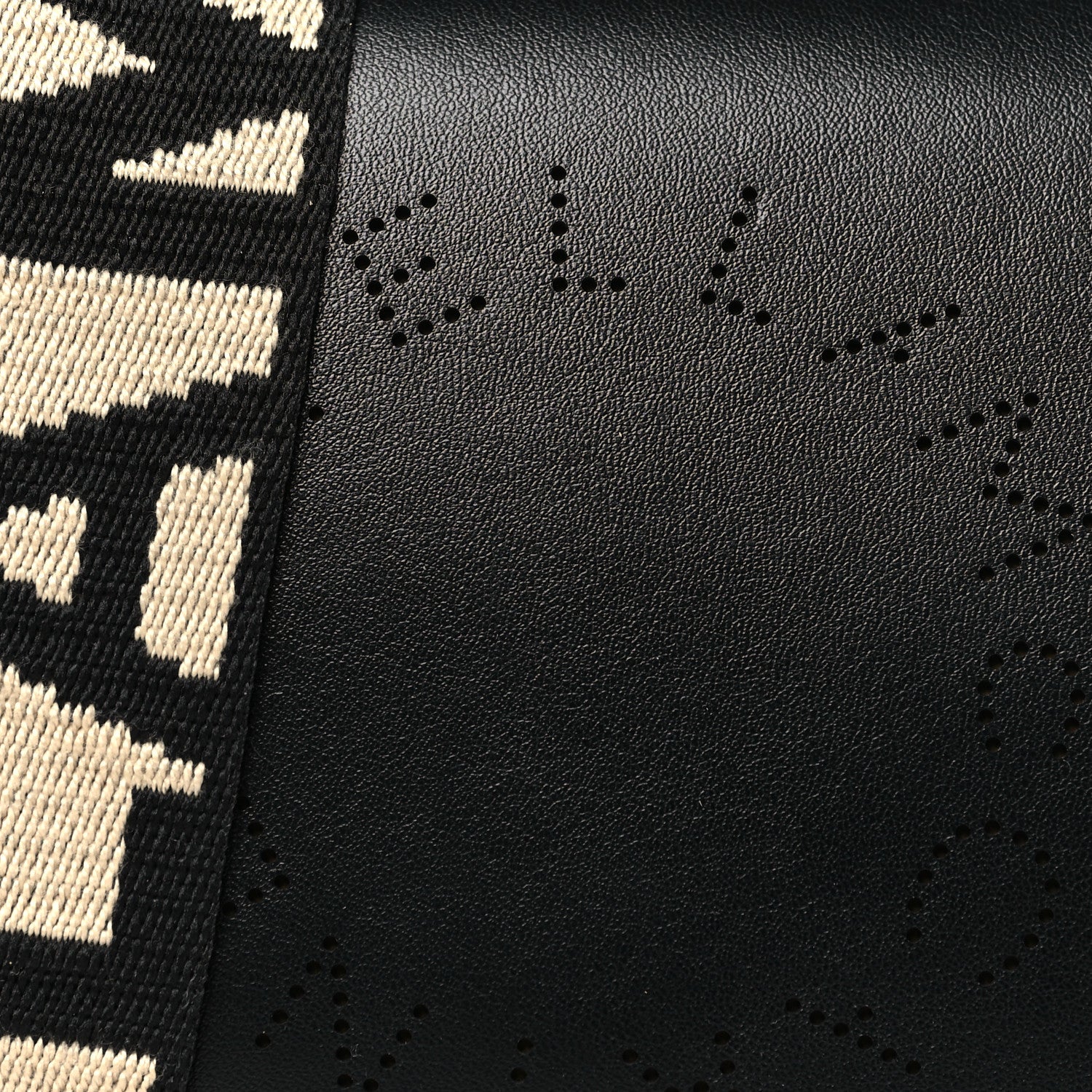 Stella McCartney Eco Soft Alter Nappa Perforated Logo Mini Marlee Black 8 of 10