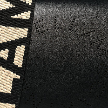 Stella McCartney Eco Soft Alter Nappa Perforated Logo Mini Marlee Black 8 of 10