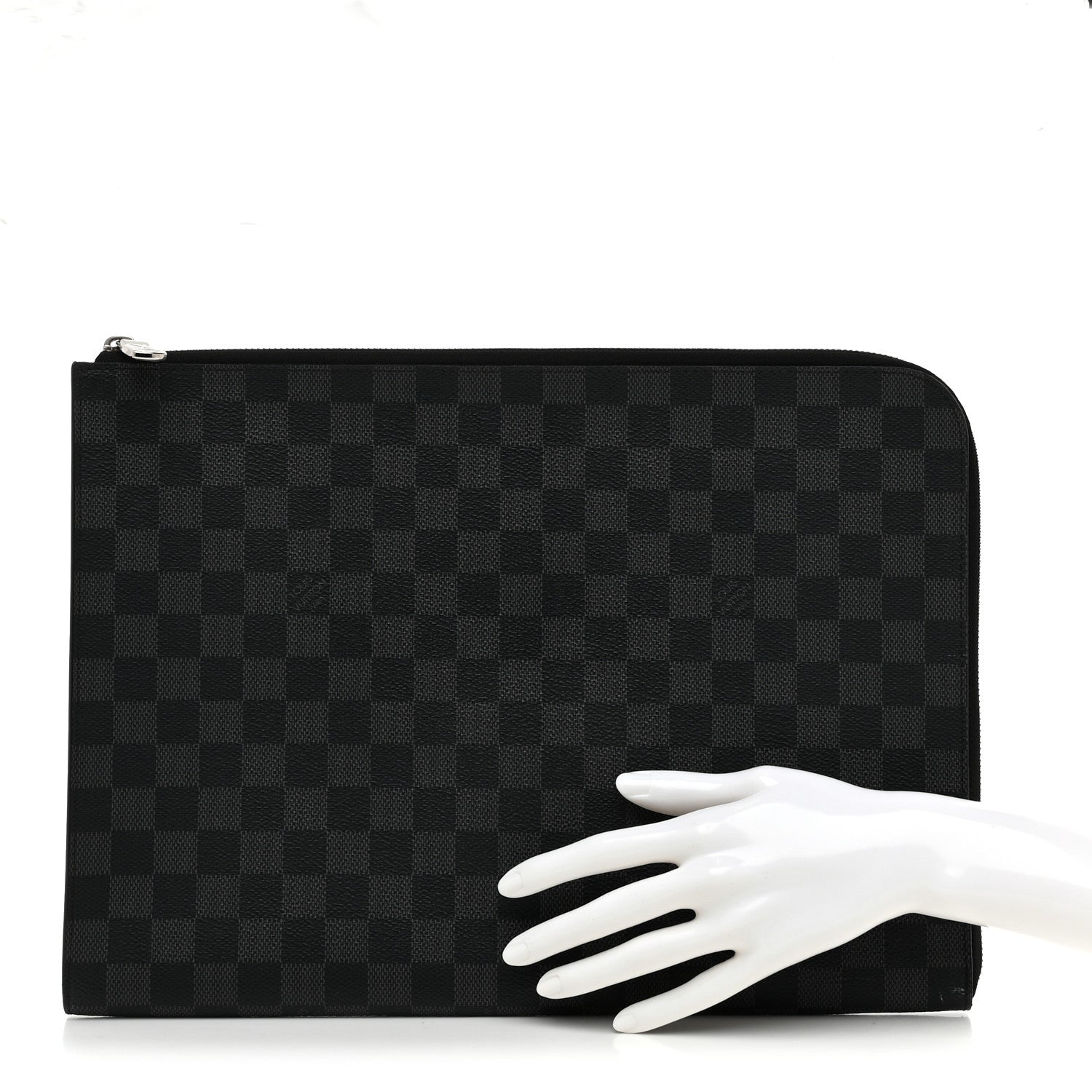 Louis Vuitton Damier Graphite Pochette Jour GM 2 of 7