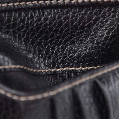 Gucci Monogram Web French Flap Wallet Black 8 of 10