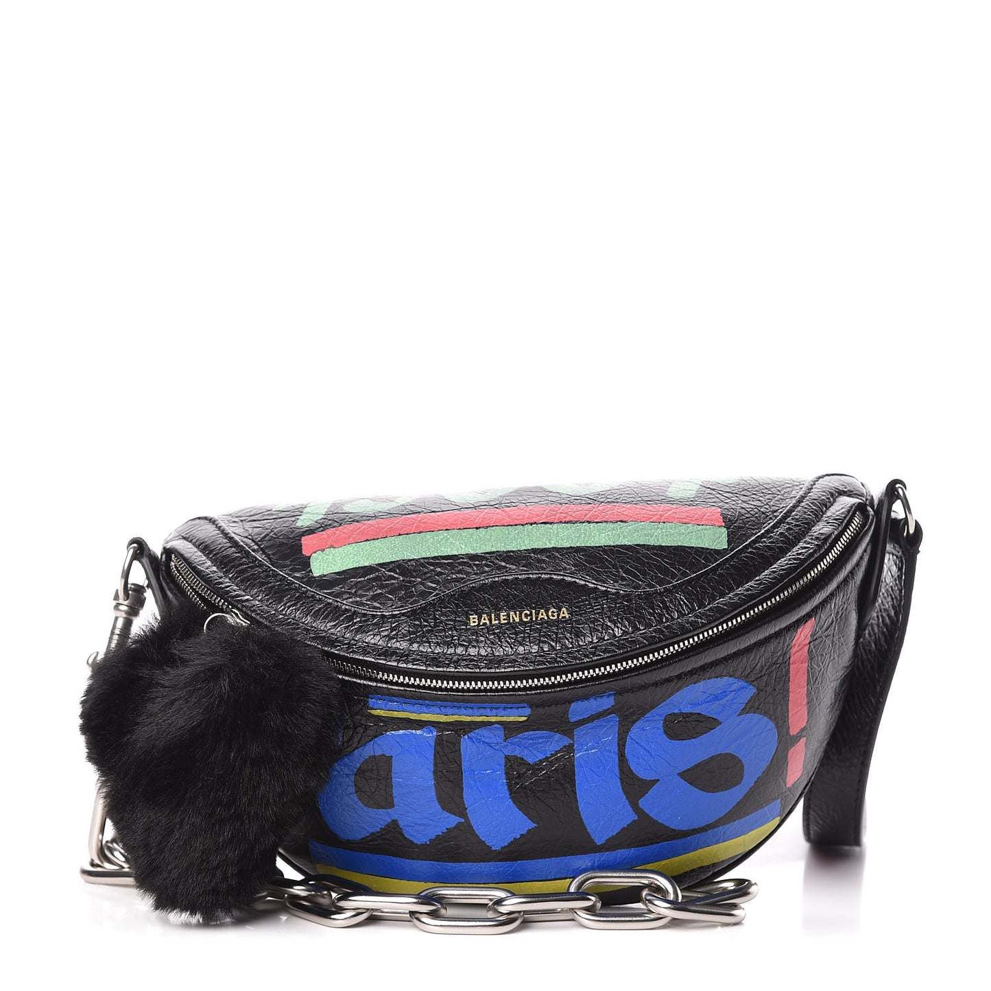 Agneau Arena Car Tag XXS Souvenir Belt Bag Black TBC