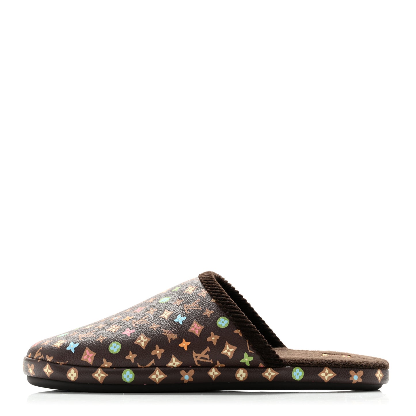X TYLER THE CREATOR Monogram Craggy LV Palace Mens Slippers 8 Mocha