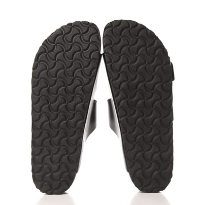 Valentino Garavani Calfskin VLTN Birkenstock Slide Sandals 39 Black 5 of 8