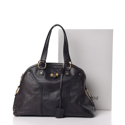 Saint Laurent Calfskin Large Muse Navy Blue 26 of 26