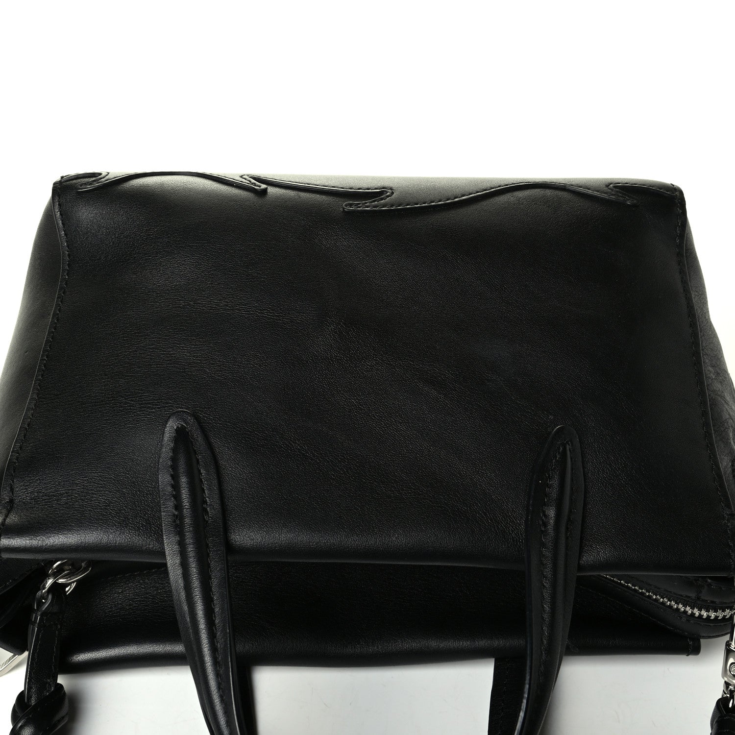 3.1 Phillip Lim Calfskin Small Ames Patchwork Satchel Black 11 of 11