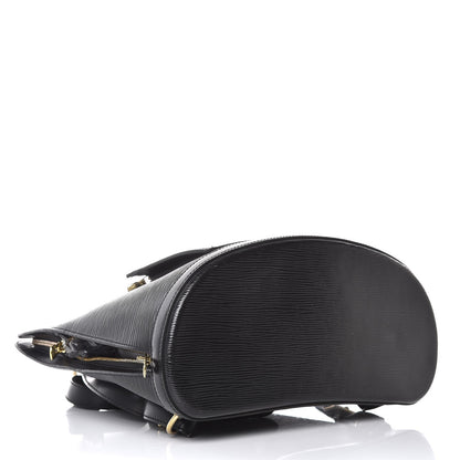 Louis Vuitton Epi Gobelins Backpack Black 4 of 10