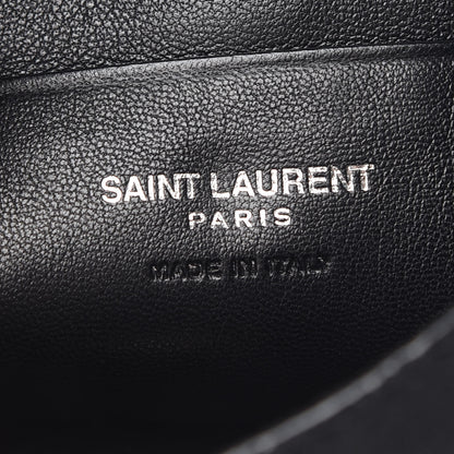 Saint Laurent Lambskin Small Teddy Bucket Bag Black 7 of 11