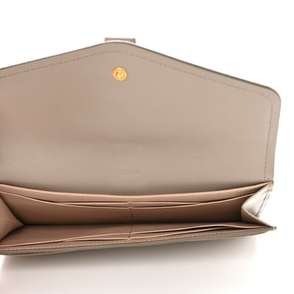 Chloe Calfskin Aby Flap Wallet Motty Grey 5 of 9