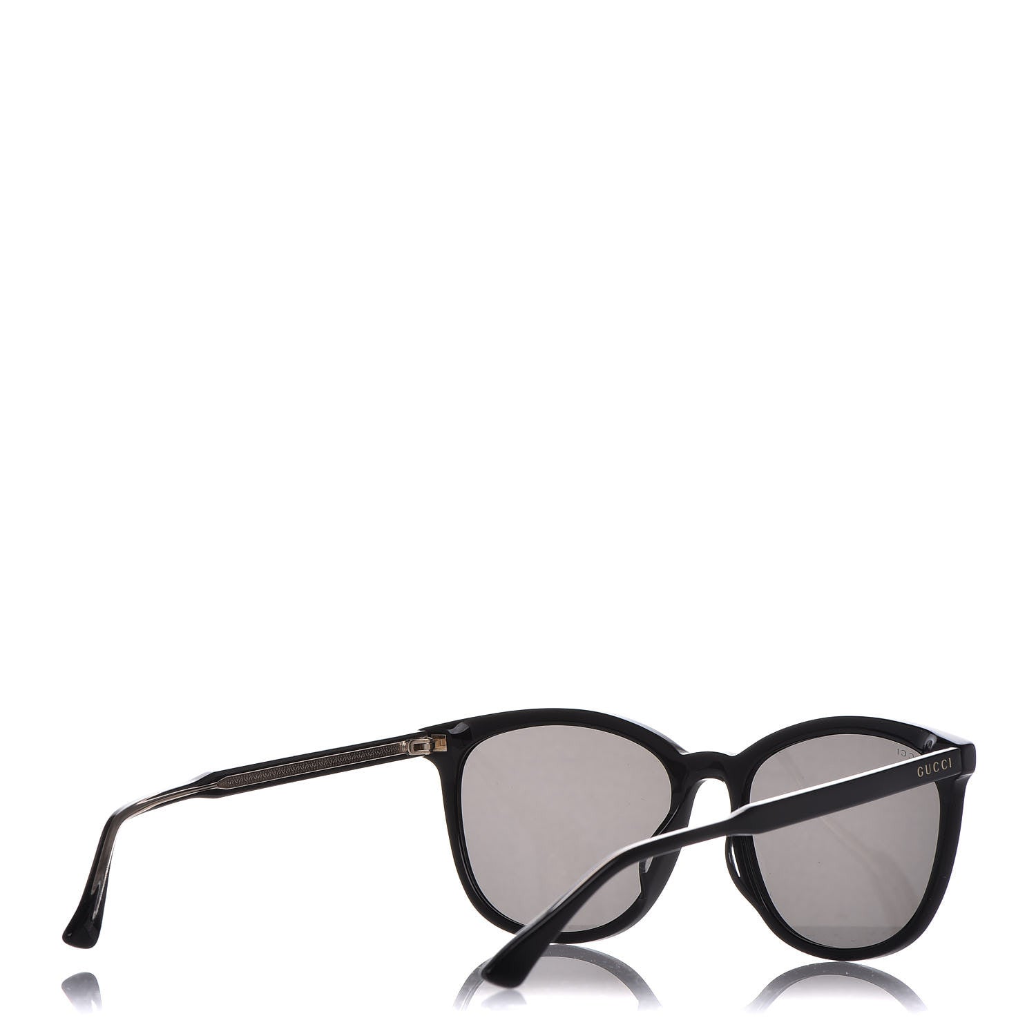 Gucci Acetate Square Frame Sunglasses GG0196SK Black 4 of 8