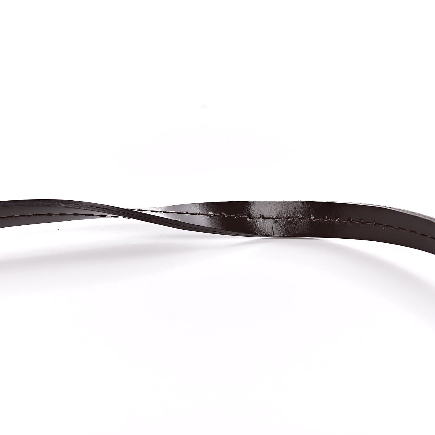 Louis Vuitton Calfskin 12mm Favorite Long Strap Brown 4 of 4