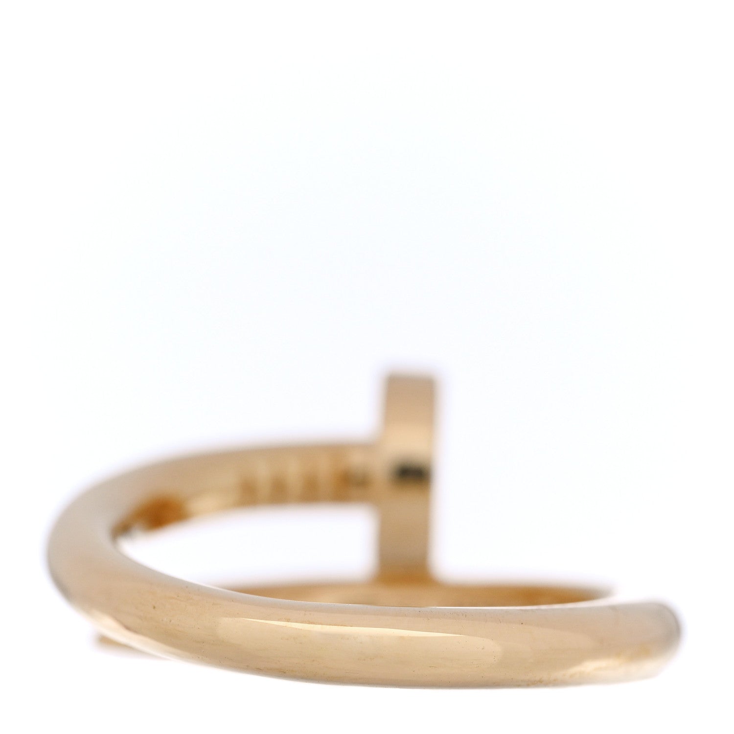 Cartier 18K Yellow Gold Juste Un Clou Ring 53 6.25 3 of 7