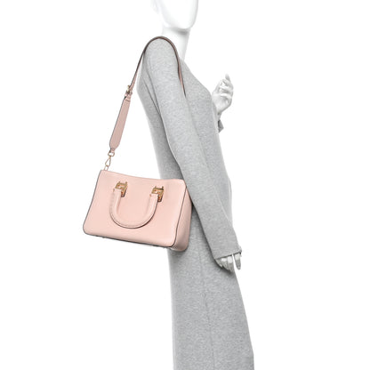 Fendi Cuoio Romano Selleria Small FF Tote Cipria 2 of 13