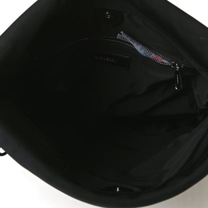 Burberry Printed Canvas Drawstring Bachpack Black 4 of 11