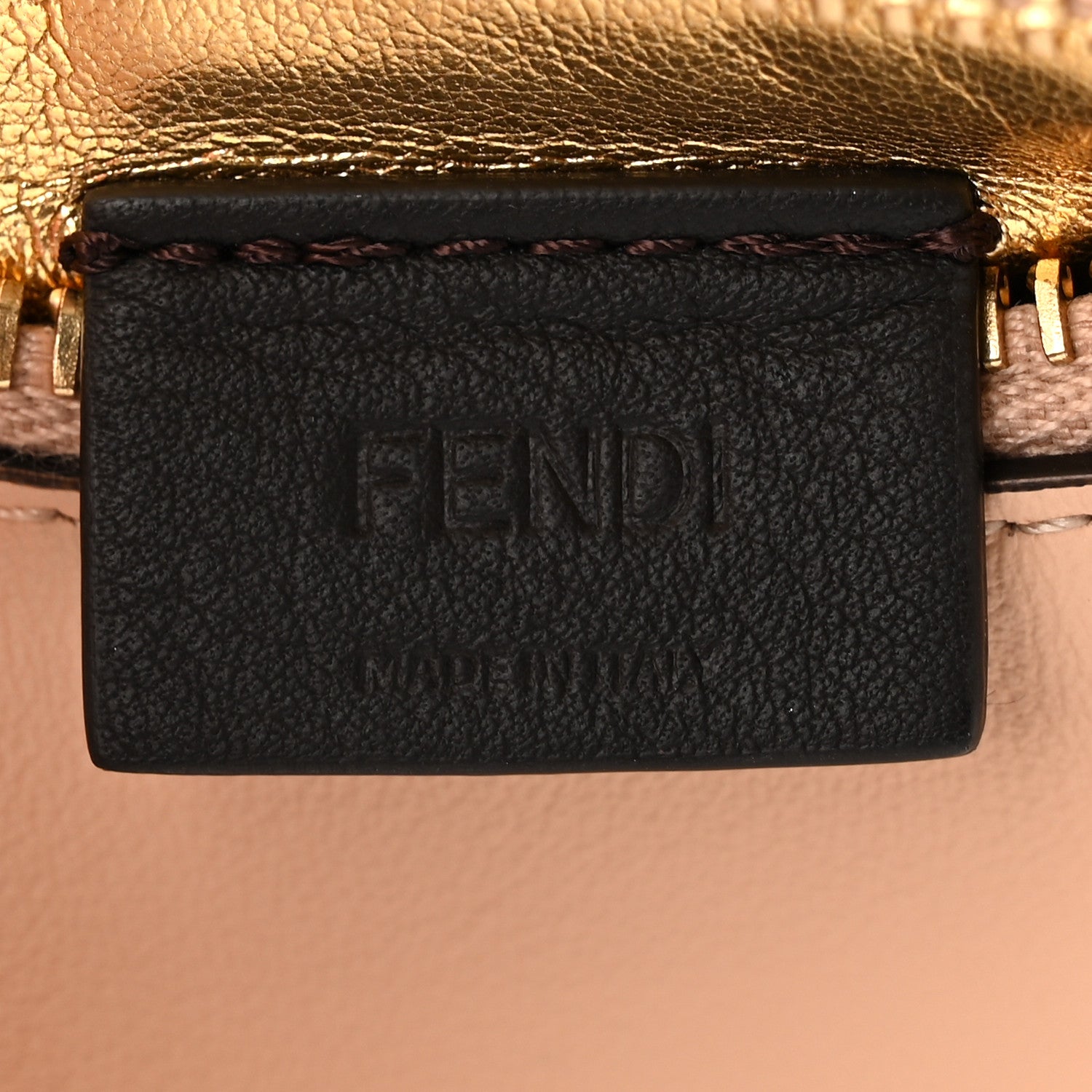 Fendi Vitello Grace Matte Nano Fendigraphy Hobo Charm Light Rose 6 of 10