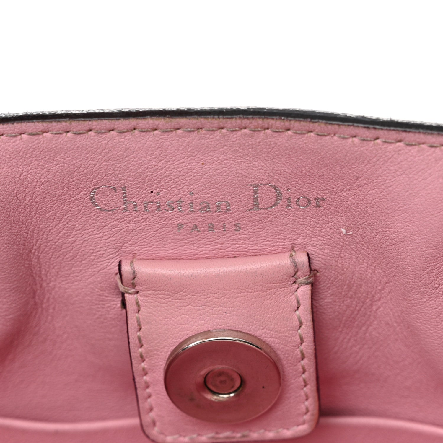 Christian Dior Bullcalf Medium Diorissimo Tote Bleu Nosy Rose Tendre 8 of 18
