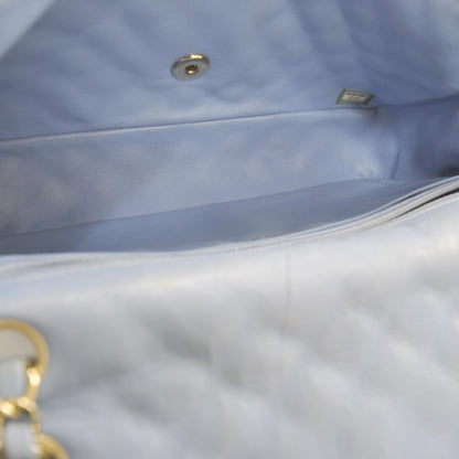 Chanel Lambskin Valentine Charms Medium Flap Baby Blue 6 of 11