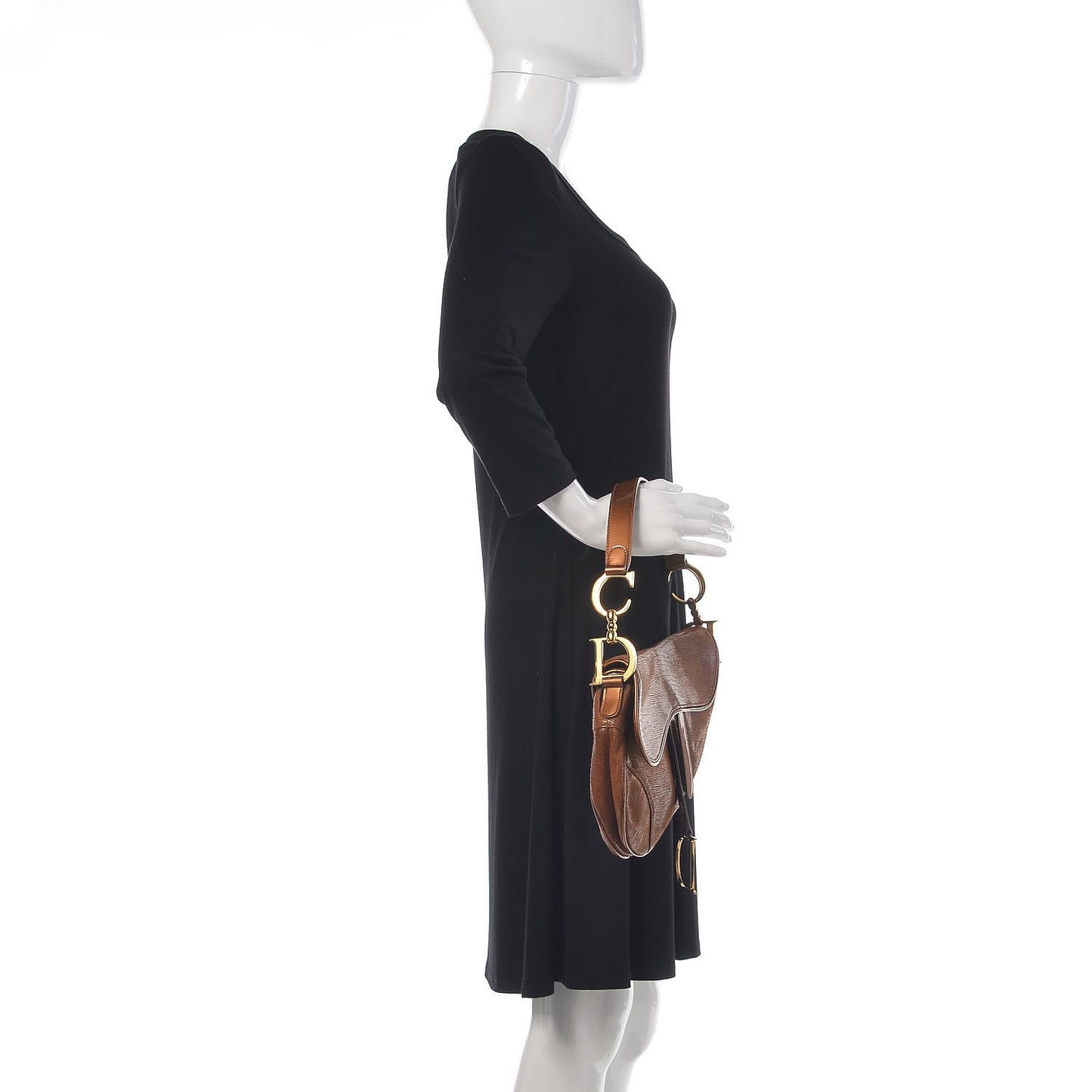 Lizard Saddle Bag Brown