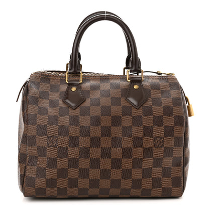 Louis Vuitton Damier Ebene Speedy 25 1 of 10