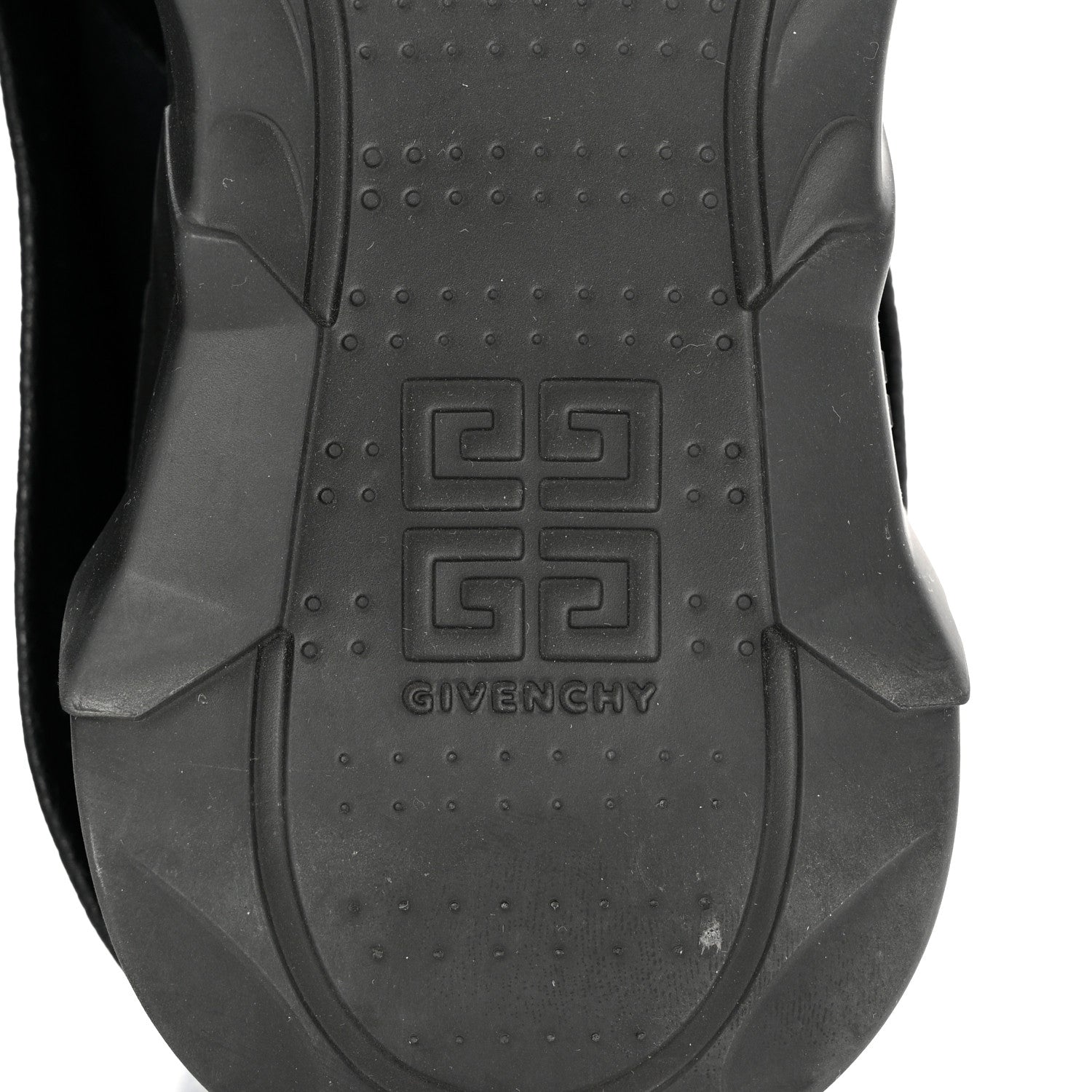 Givenchy Grained Calfskin Shark Lock Biker Ankle Boots 41 Black 7 of 9