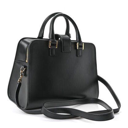 Saint Laurent Calfskin Monogram Baby Cabas Black 3 of 10