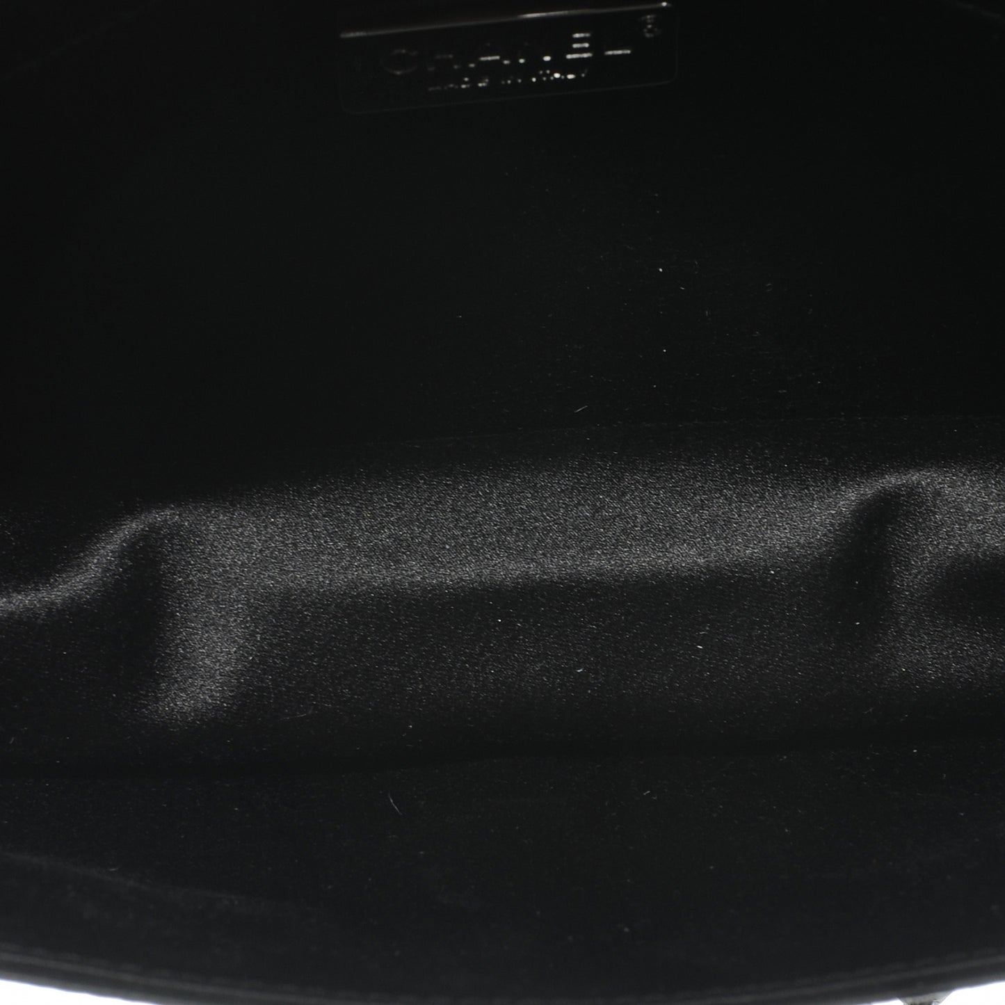 Satin Diamante Evening Clutch Bag Black