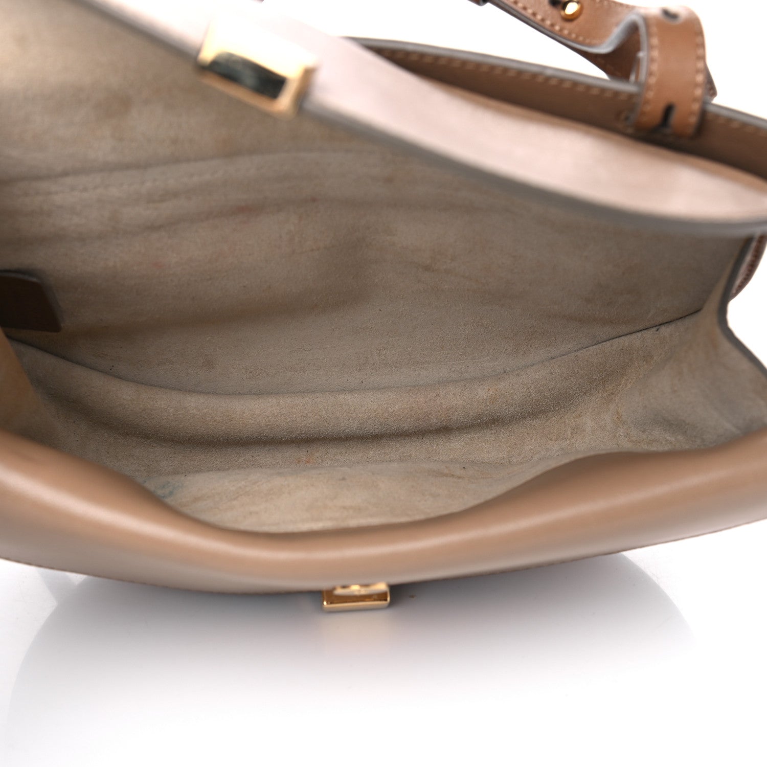 Chloe Calfskin Georgia Crossbody Bag Chestnut Cream 4 of 16
