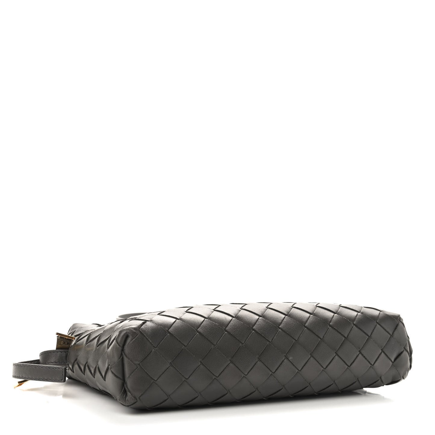 Nappa Intrecciato Crossbody Light Graphite