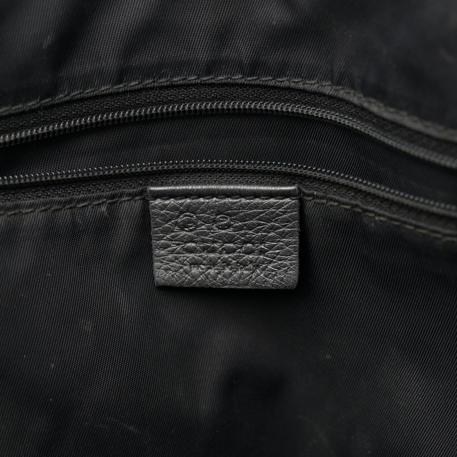 Gucci Metallic Guccissima Large Tote Dark Grey 6 of 23