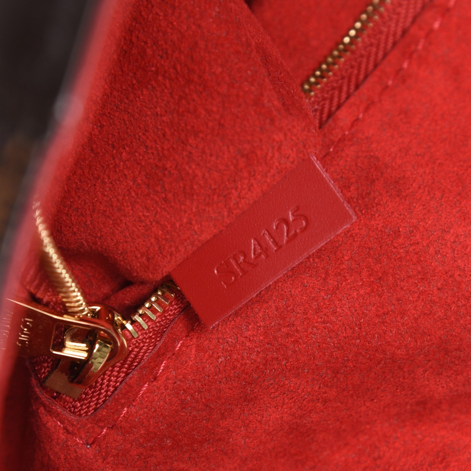Louis Vuitton Damier Ebene Caissa Hobo Cherry 7 of 8