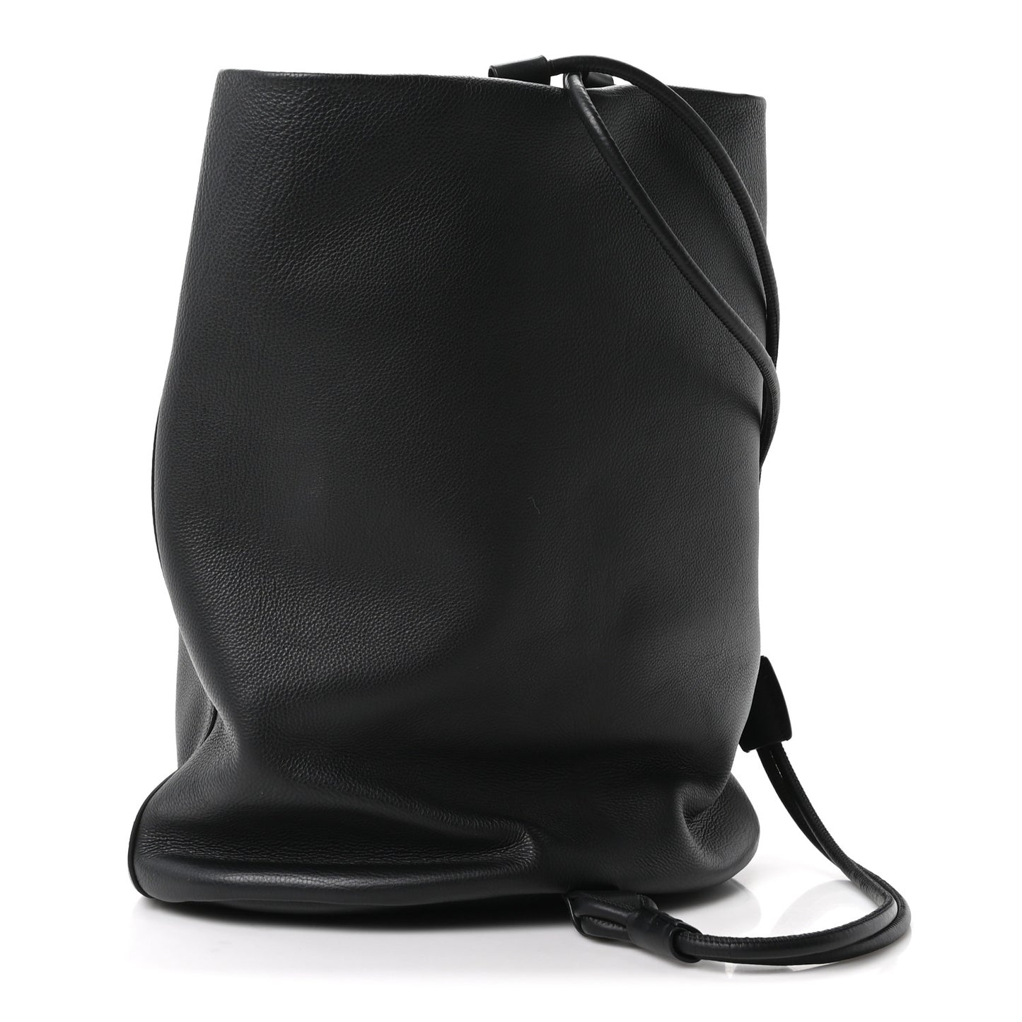 Grained Calfskin Joe Backpack Black