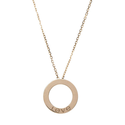 Cartier 18K Yellow Gold LOVE Pendant Necklace 1 of 8