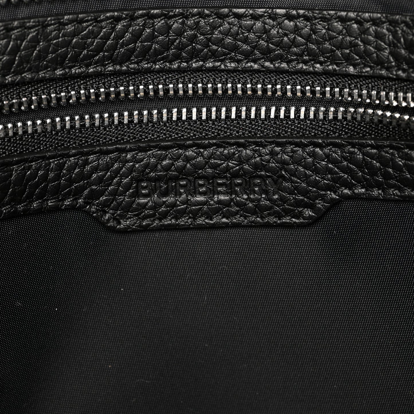 Calfskin Logo Embossed Medium Ardwell Tote Black