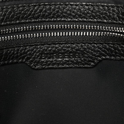 Burberry Calfskin Logo Embossed Medium Ardwell Tote Black 6 of 10