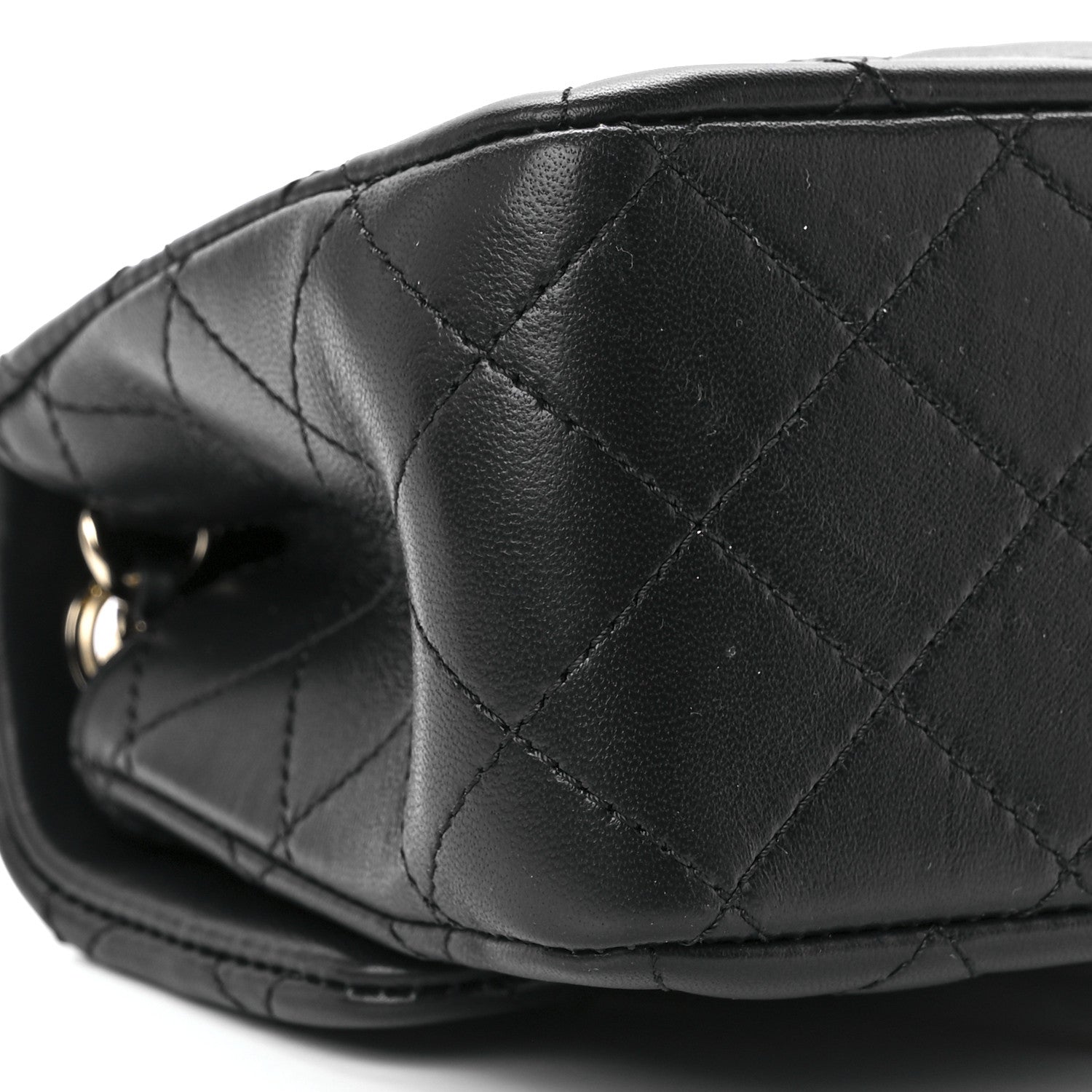 Chanel Lambskin Quilted Enamel Mini Pearl Crush Flap Black 10 of 12