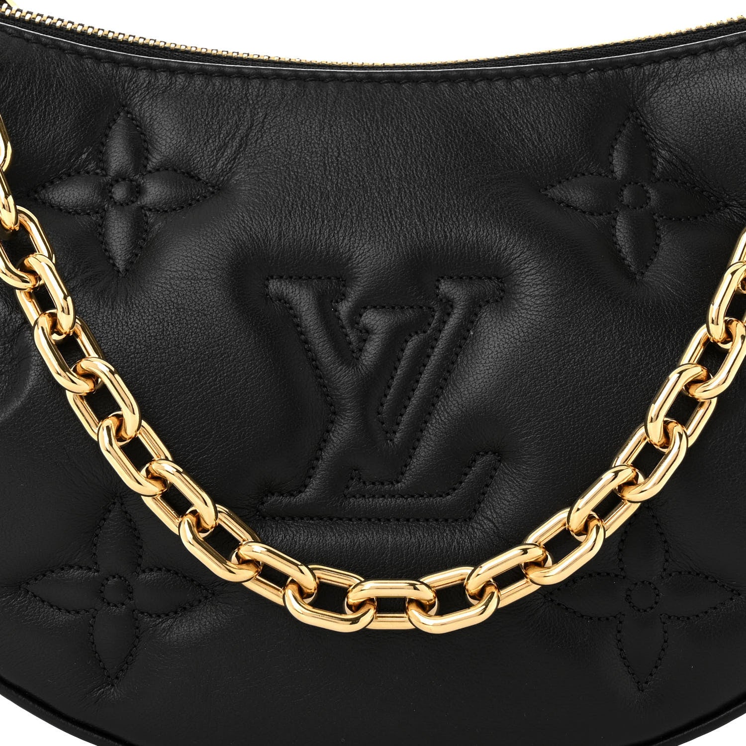 Louis Vuitton Calfskin Bubblegram Over The Moon Black 7 of 9