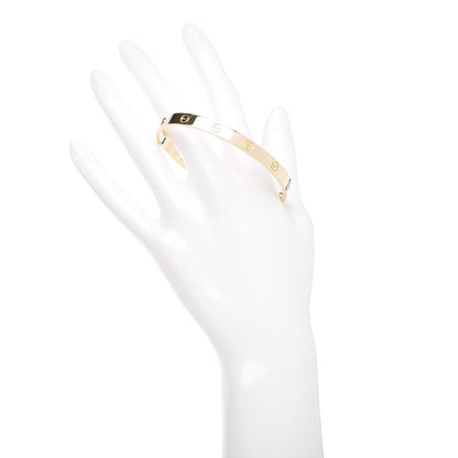 Cartier 18K Yellow Gold LOVE Bracelet 19 2 of 6