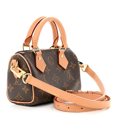 Louis Vuitton Monogram Nano Speedy Bandouliere 3 of 11