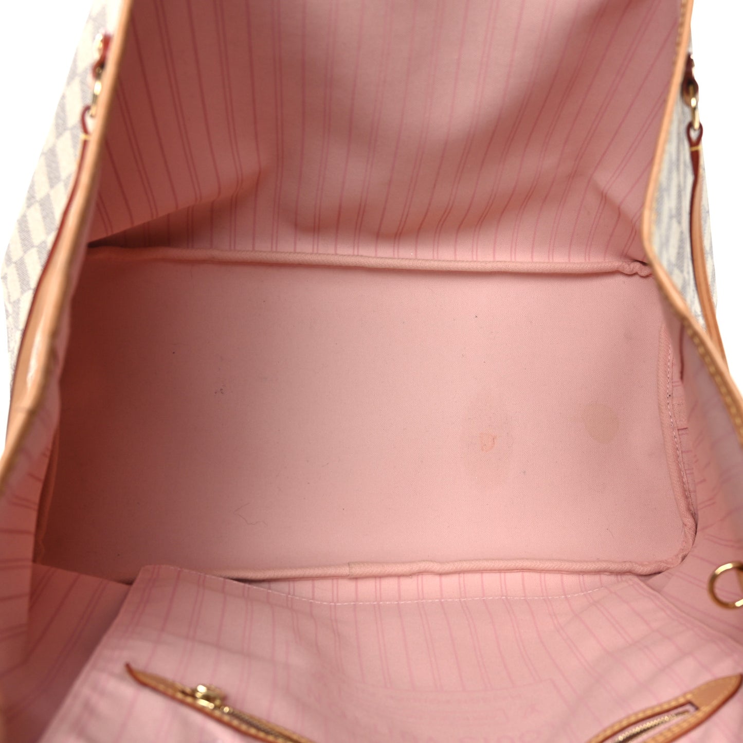 Damier Azur Neo Neverfull GM Rose Ballerine