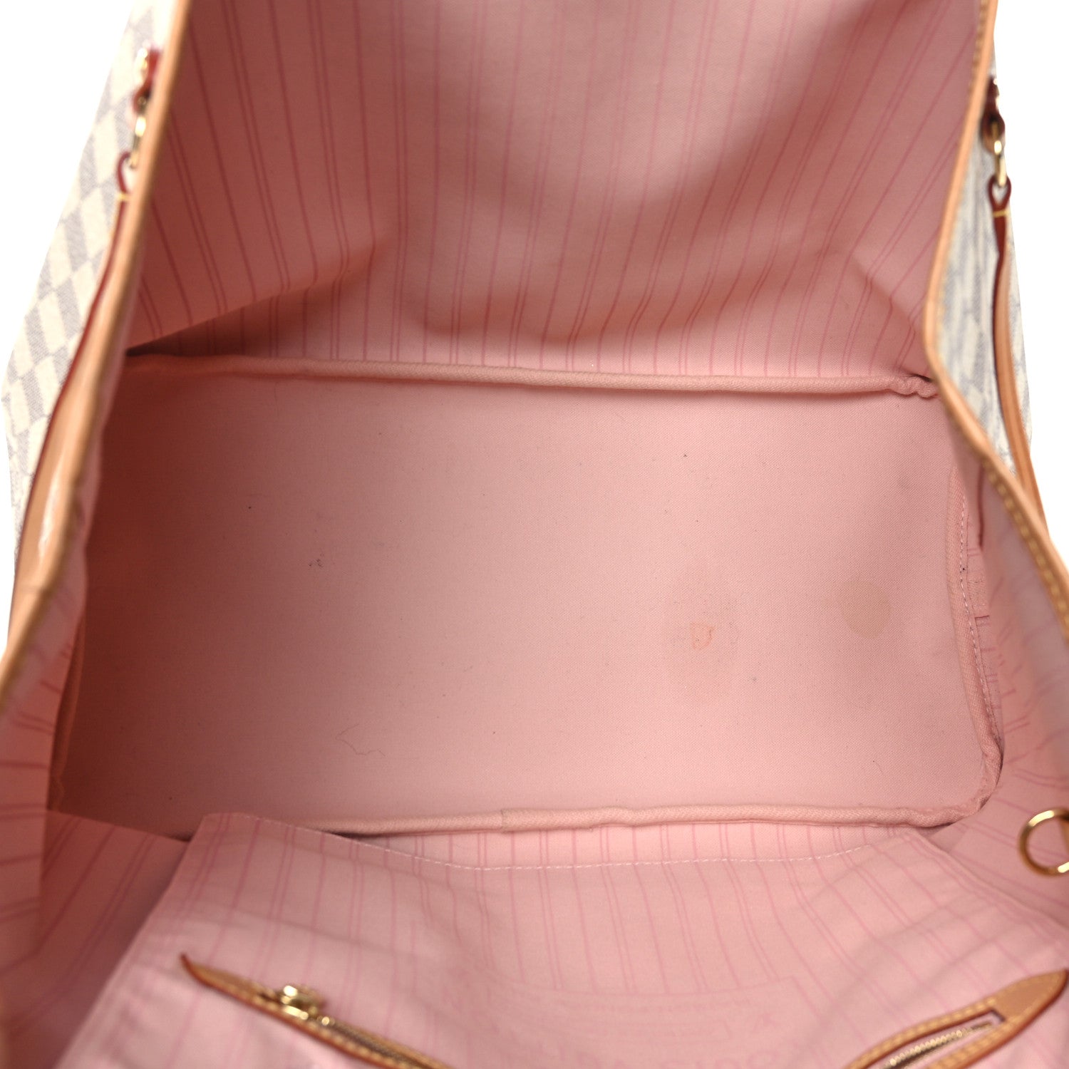 Louis Vuitton Damier Azur Neo Neverfull GM Rose Ballerine 5 of 8