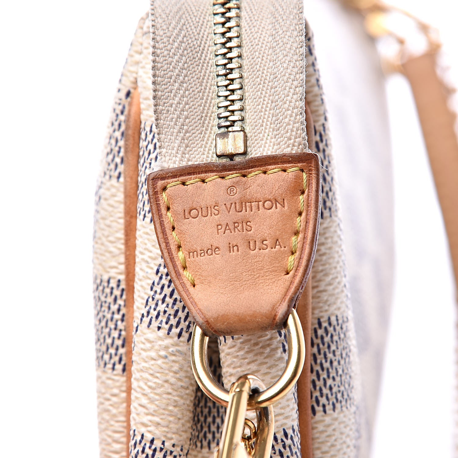 Louis Vuitton Damier Azur Eva Clutch 6 of 16