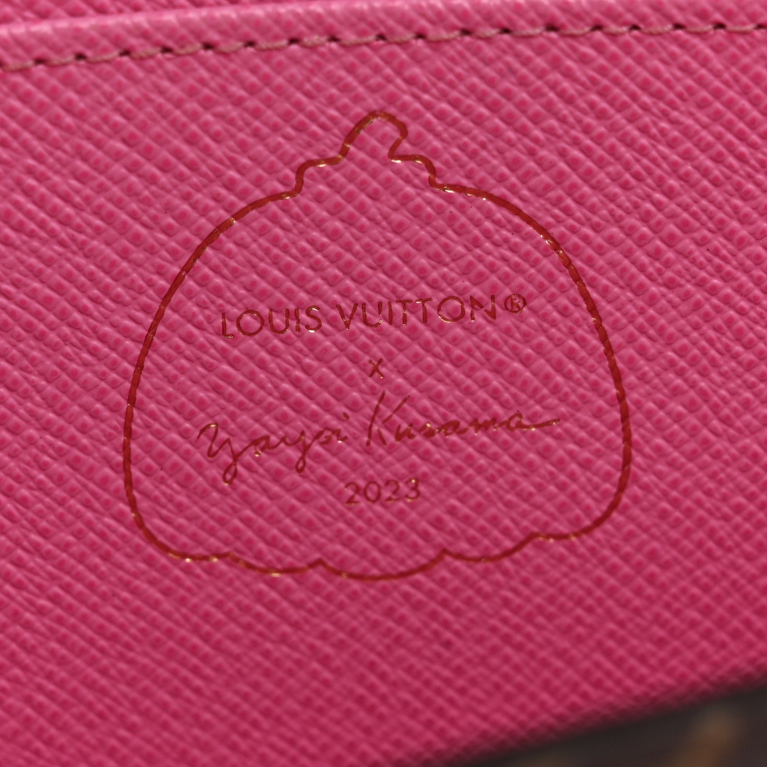 Louis Vuitton LV X YK Monogram Kusama Pumpkin Sarah Wallet 6 of 10