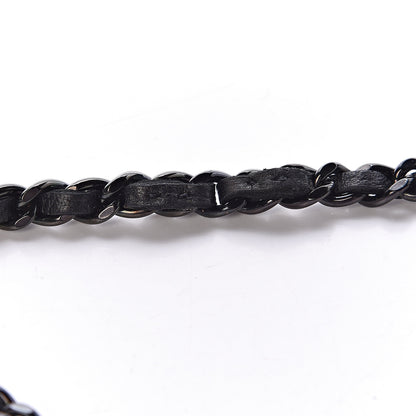 Chanel Caviar Quilted Boy Wallet On Chain WOC So Black 13 of 14