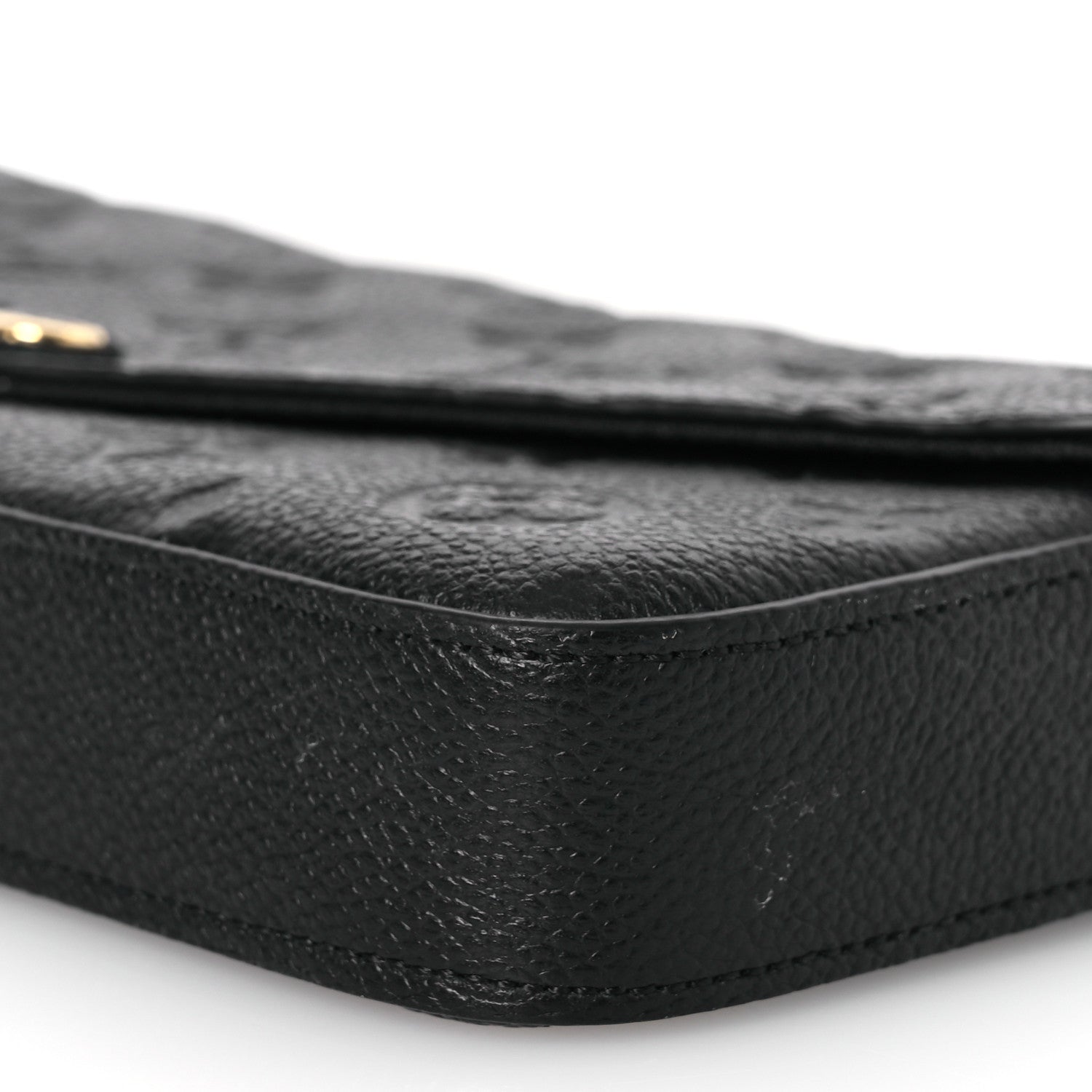 Louis Vuitton Empreinte Pochette Felicie Chain Wallet Black 8 of 19