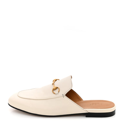 Gucci Malaga Kid Womens Princetown Slippers 40 Mystic White 1 of 10